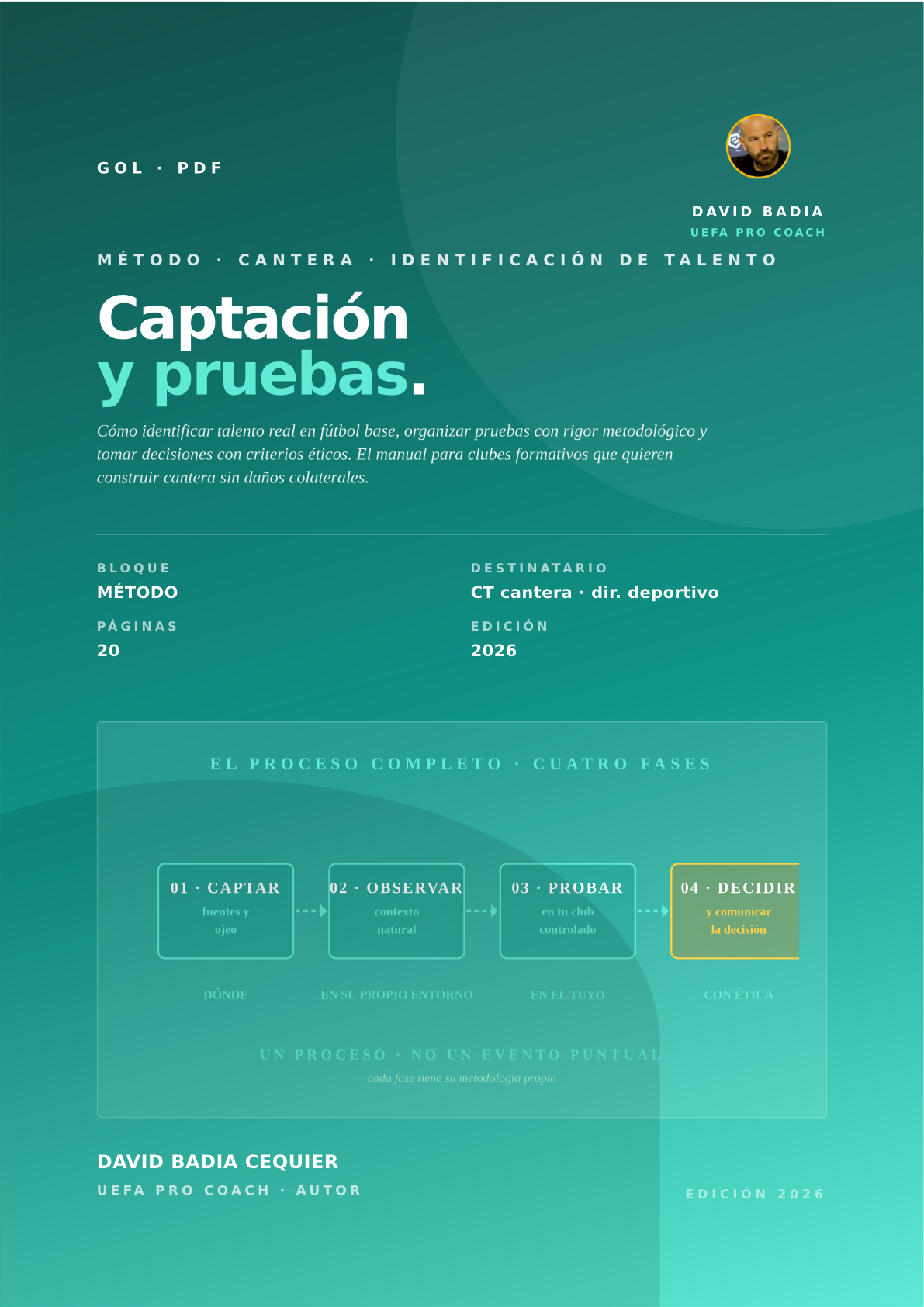Captación y Pruebas en Fútbol Base