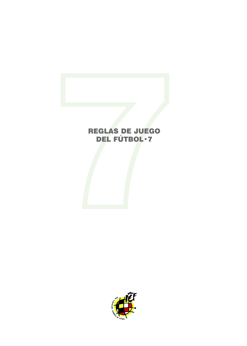 Normas Reguladoras Fútbol 7