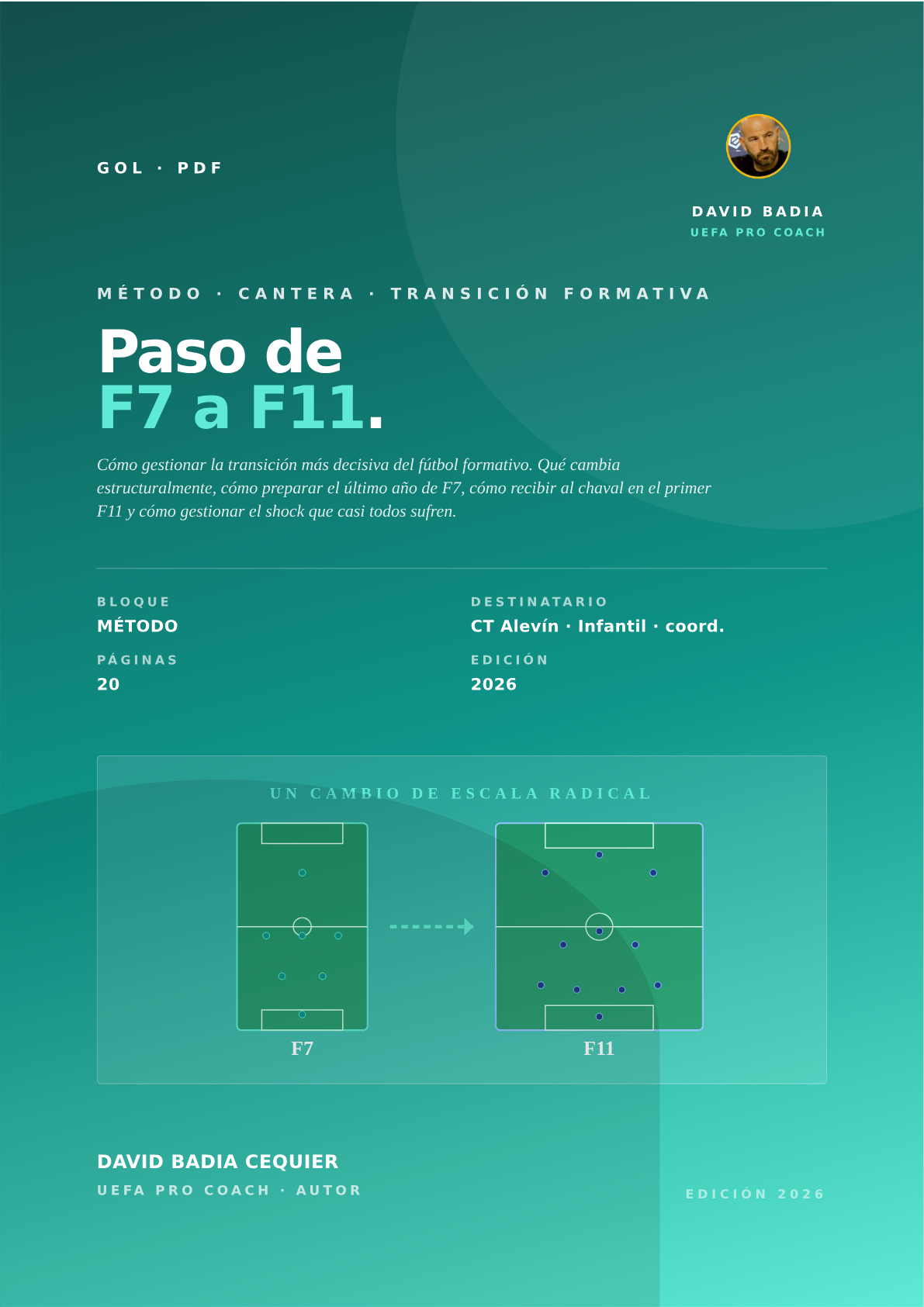 Paso de Fútbol 7 a Fútbol 11