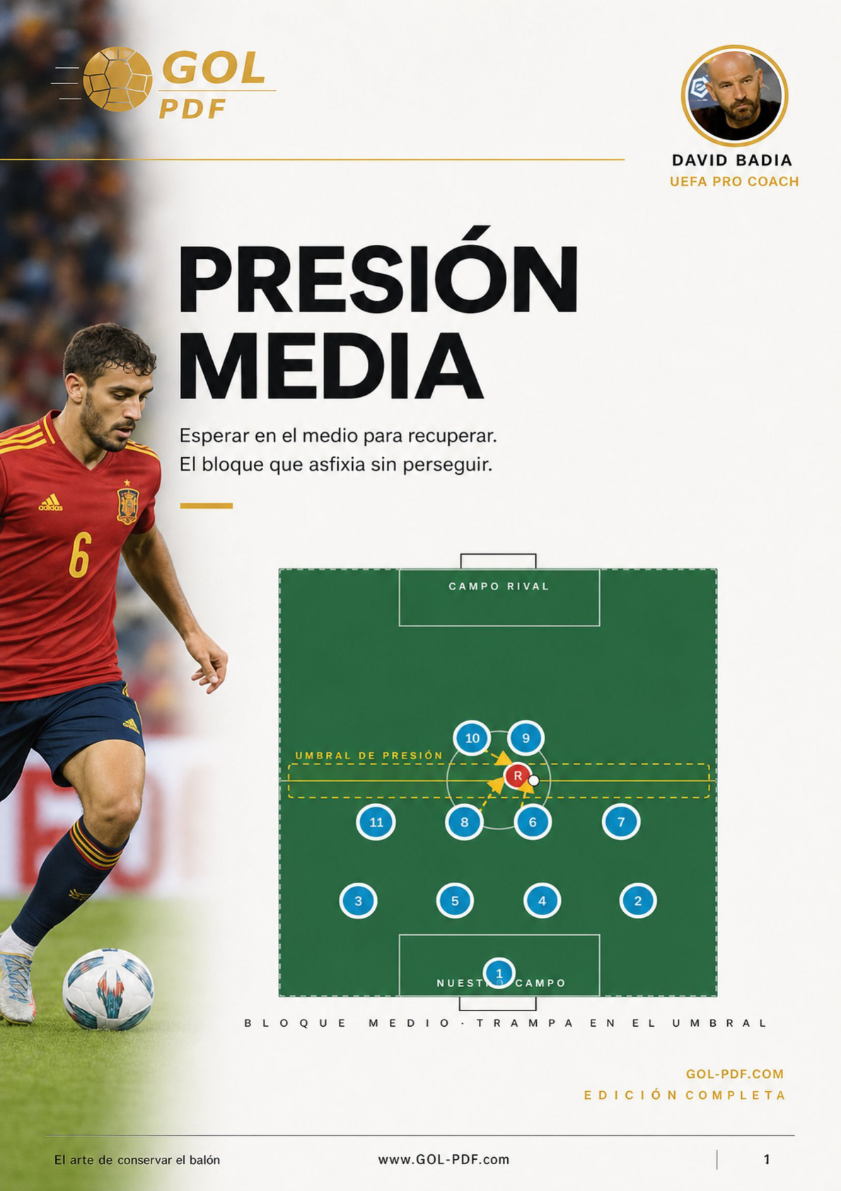 Presión de medio campo