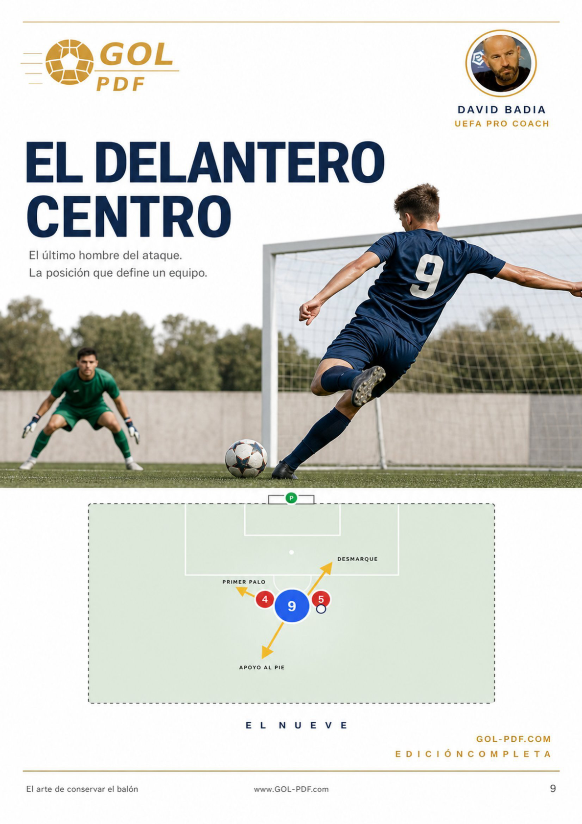 El delantero centro
