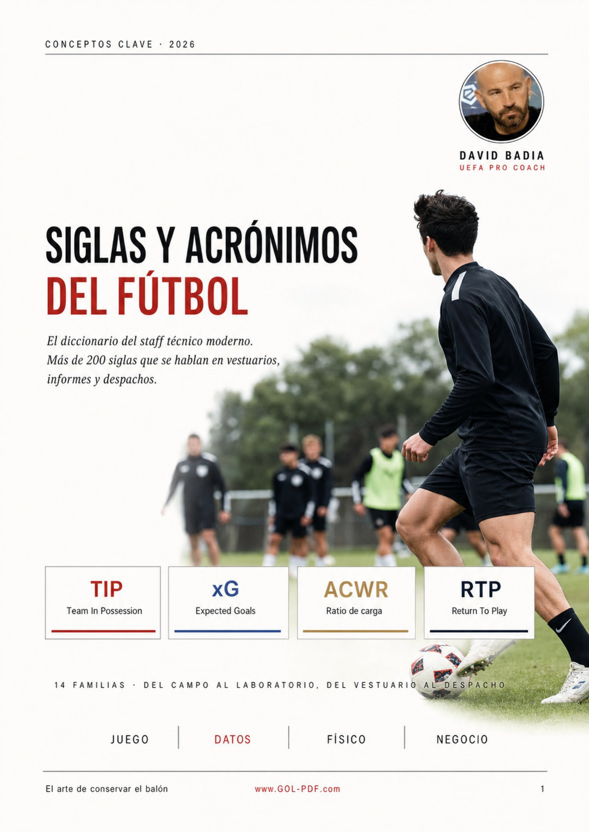 Siglas y Acrónimos del Fútbol (xG, PPDA, ACWR,...)