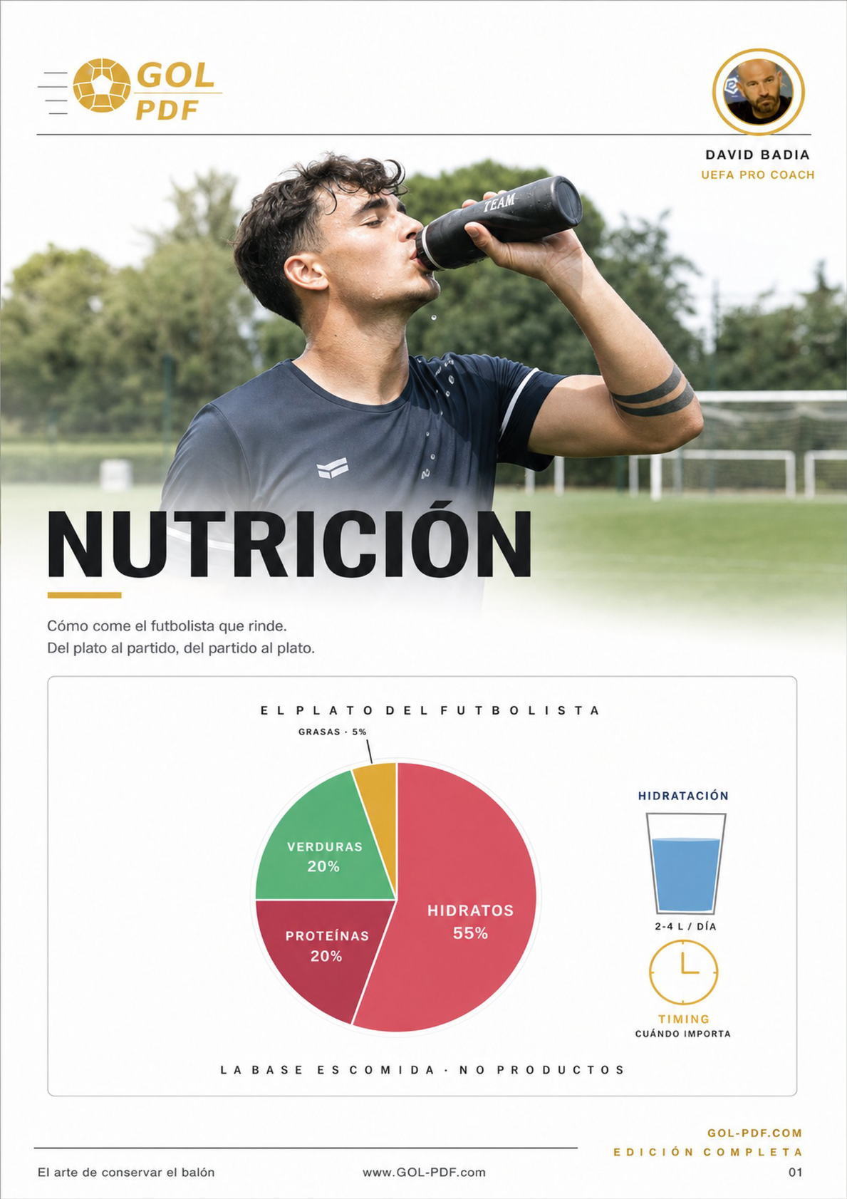 Nutrición en el fútbol