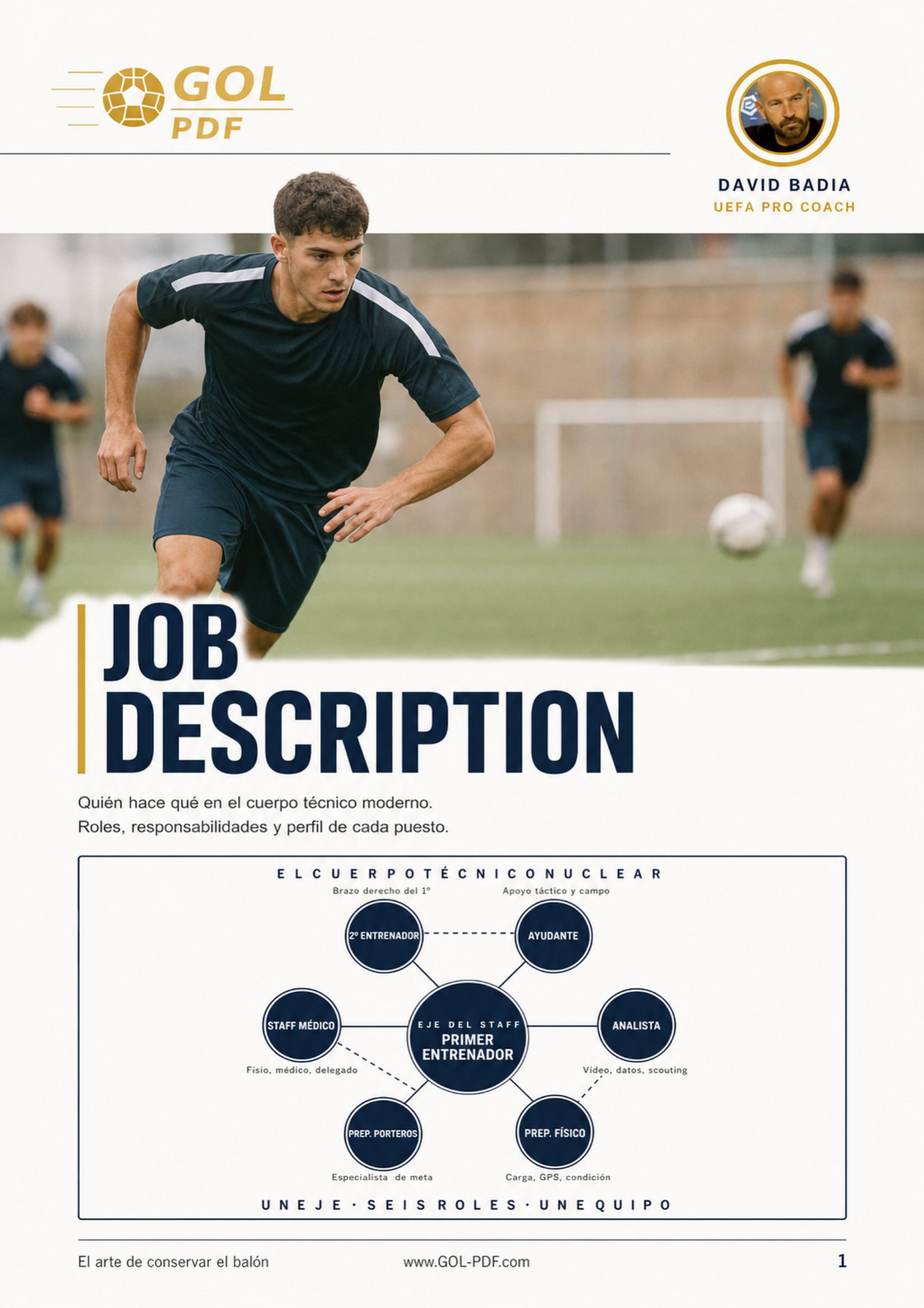 Job description del cuerpo técnico