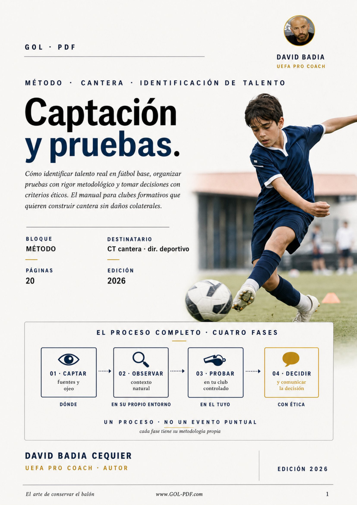 Captación y Pruebas en Fútbol Base