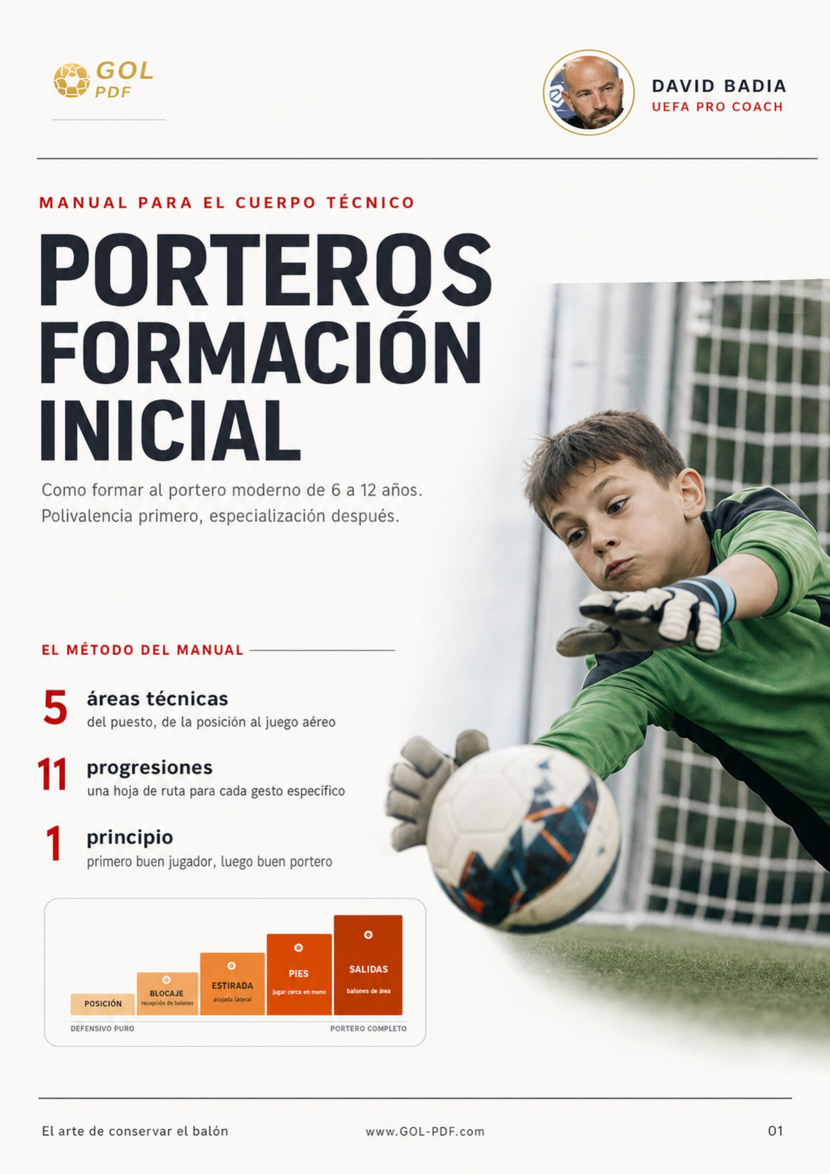 Porteros en el fútbol base