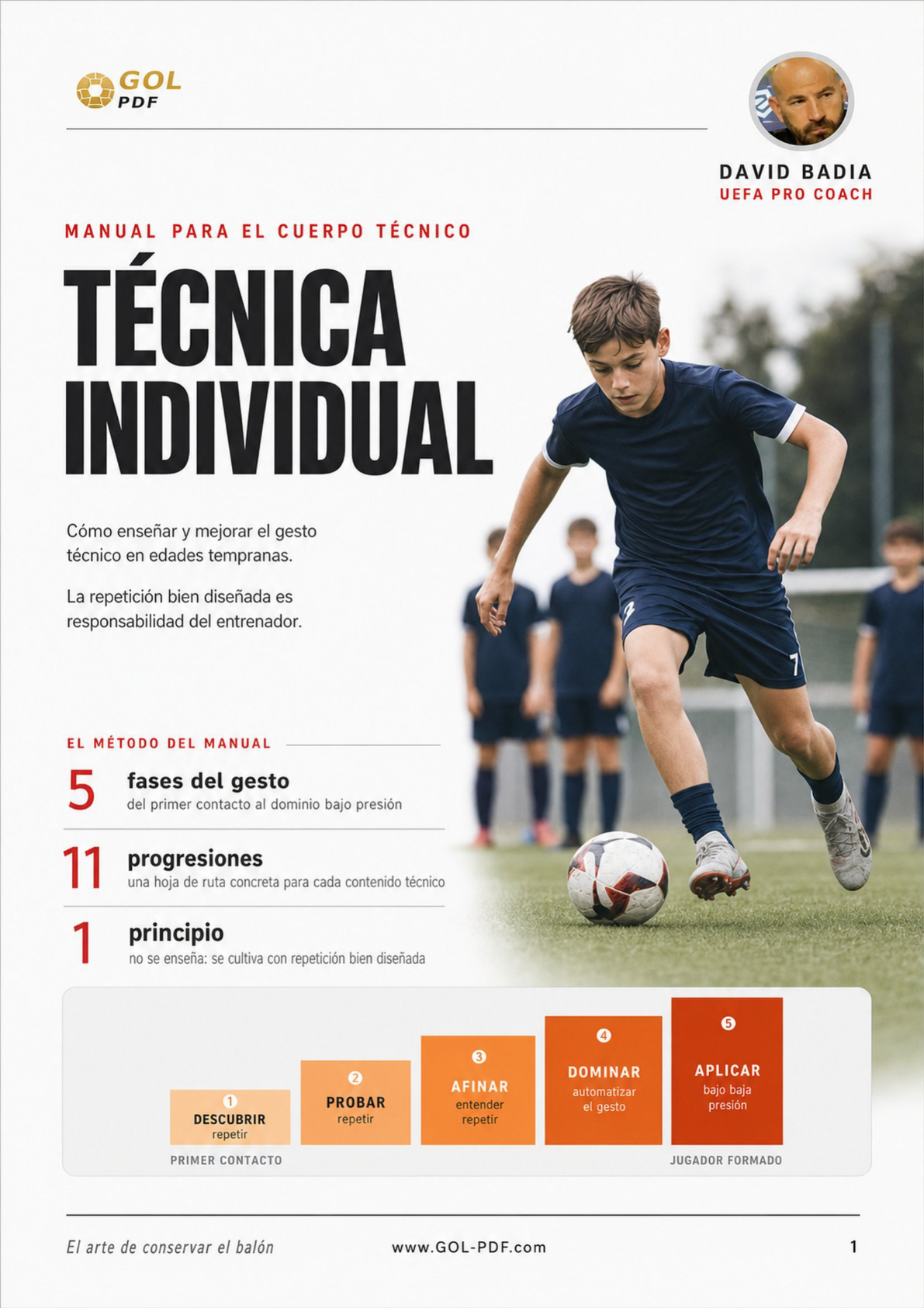 Técnica individual (fútbol base)