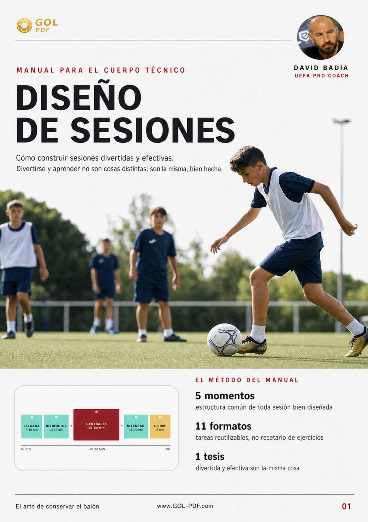 Sesiones de entrenamiento (fútbol base)