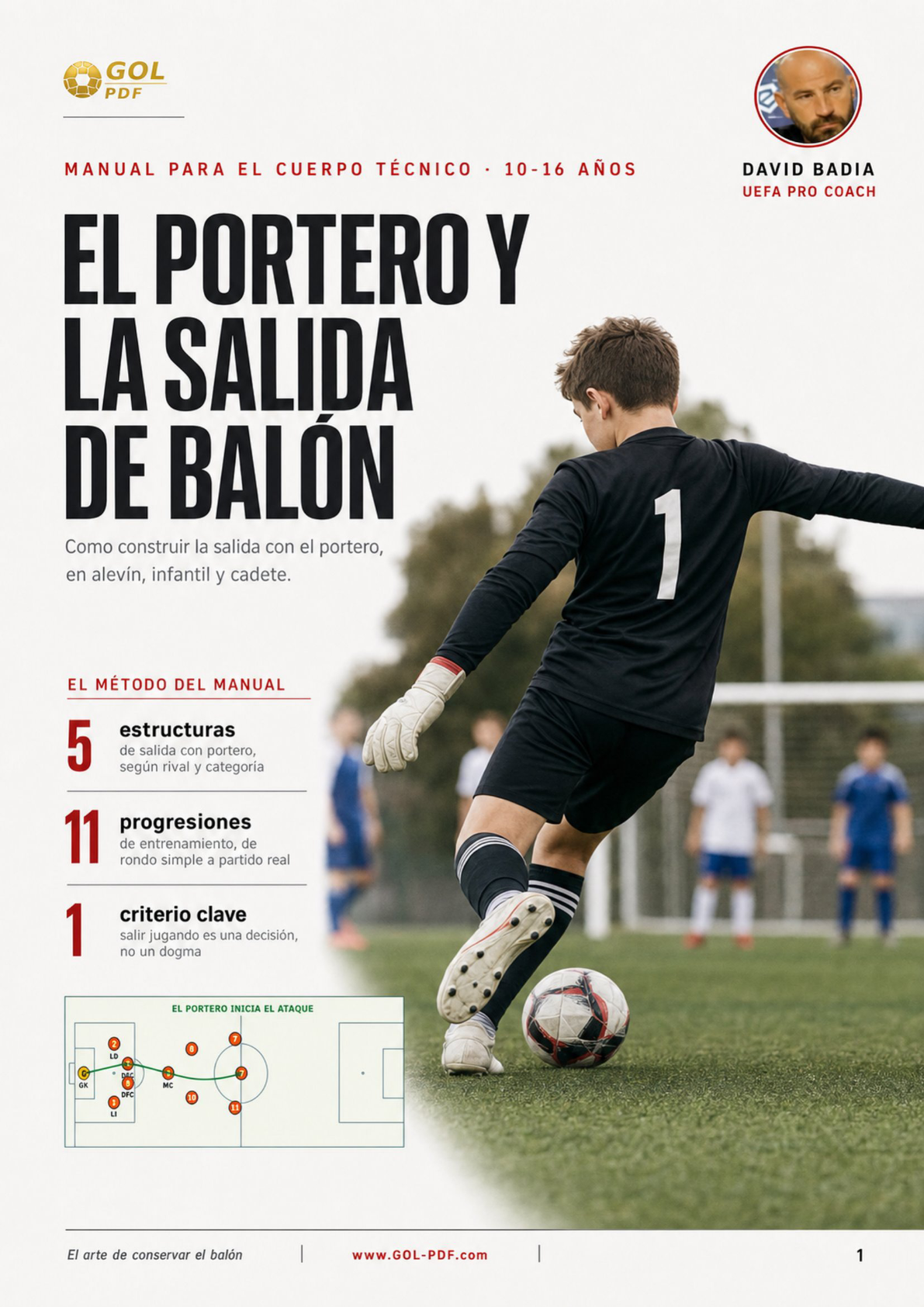 Salida de balón en fútbol base