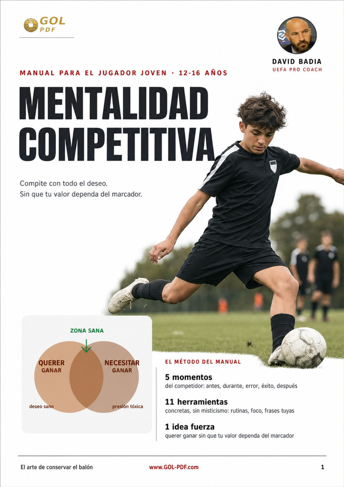 Mentalidad del jugador joven (12-16)