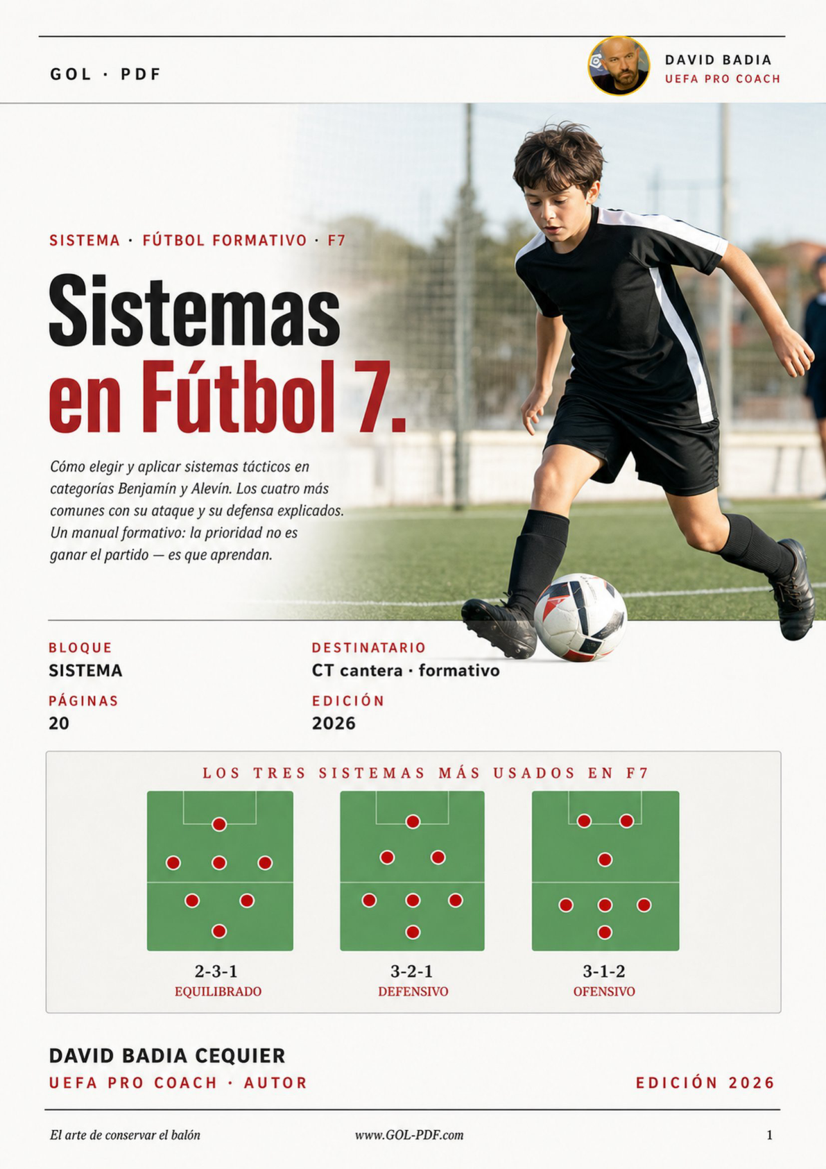 Sistemas Tácticos en Fútbol 7