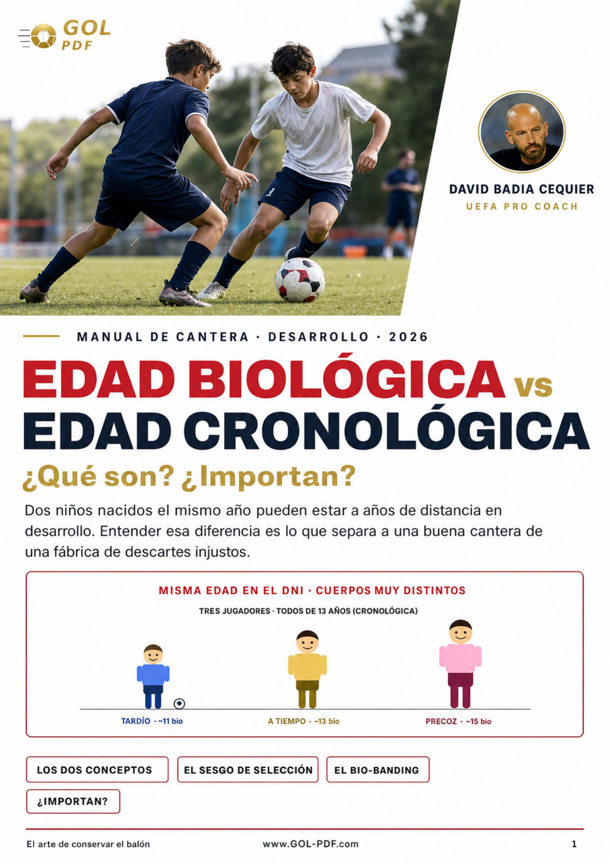 Edad BIOLÓGICA vs CRONOLÓGICA del niño