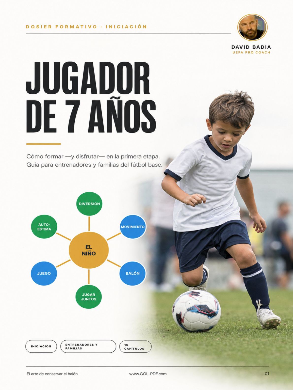 Jugador de 7 años