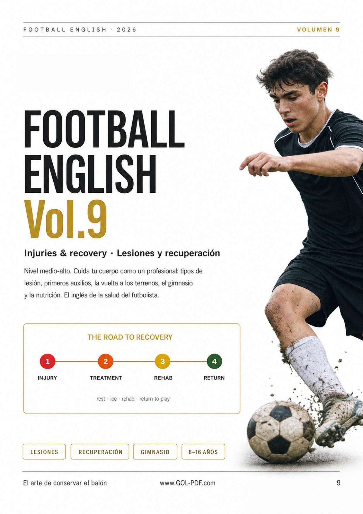 Injuries & Recovery. Football English Vol.9