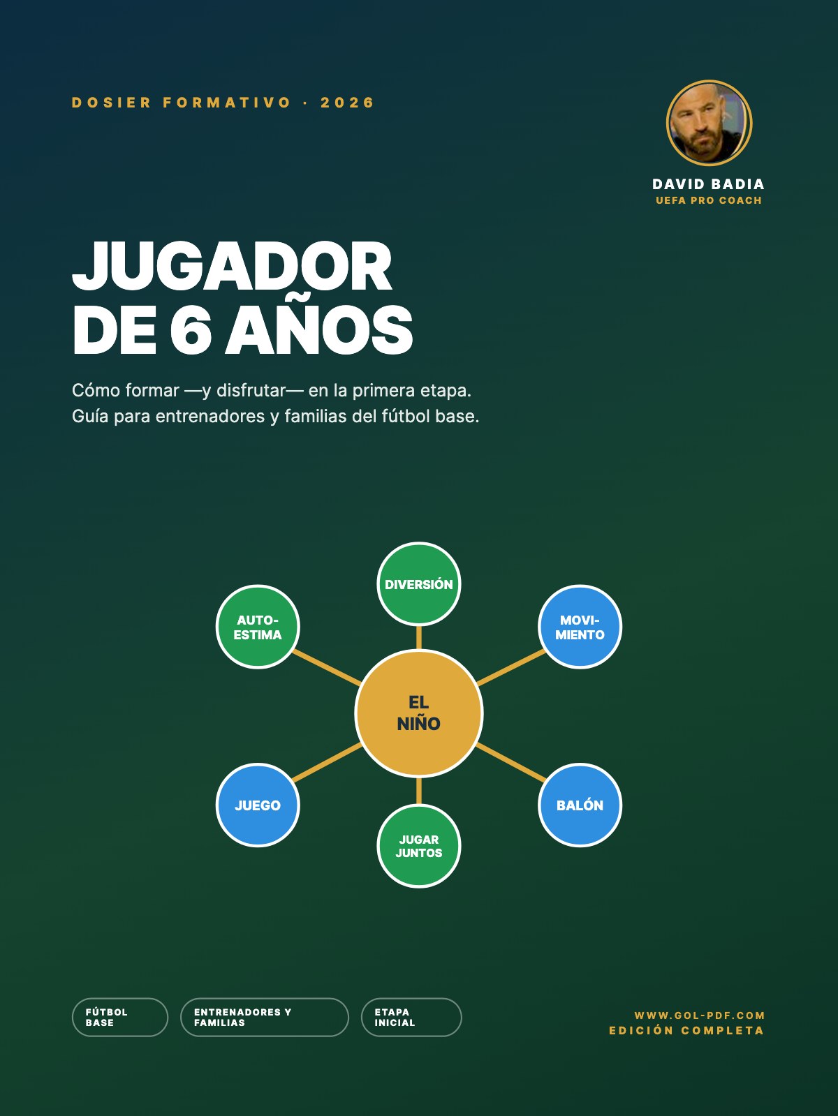Jugador de 6 años