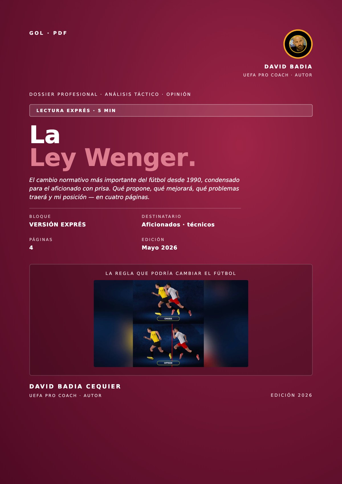 Ley Wenger (5min LECTURA)
