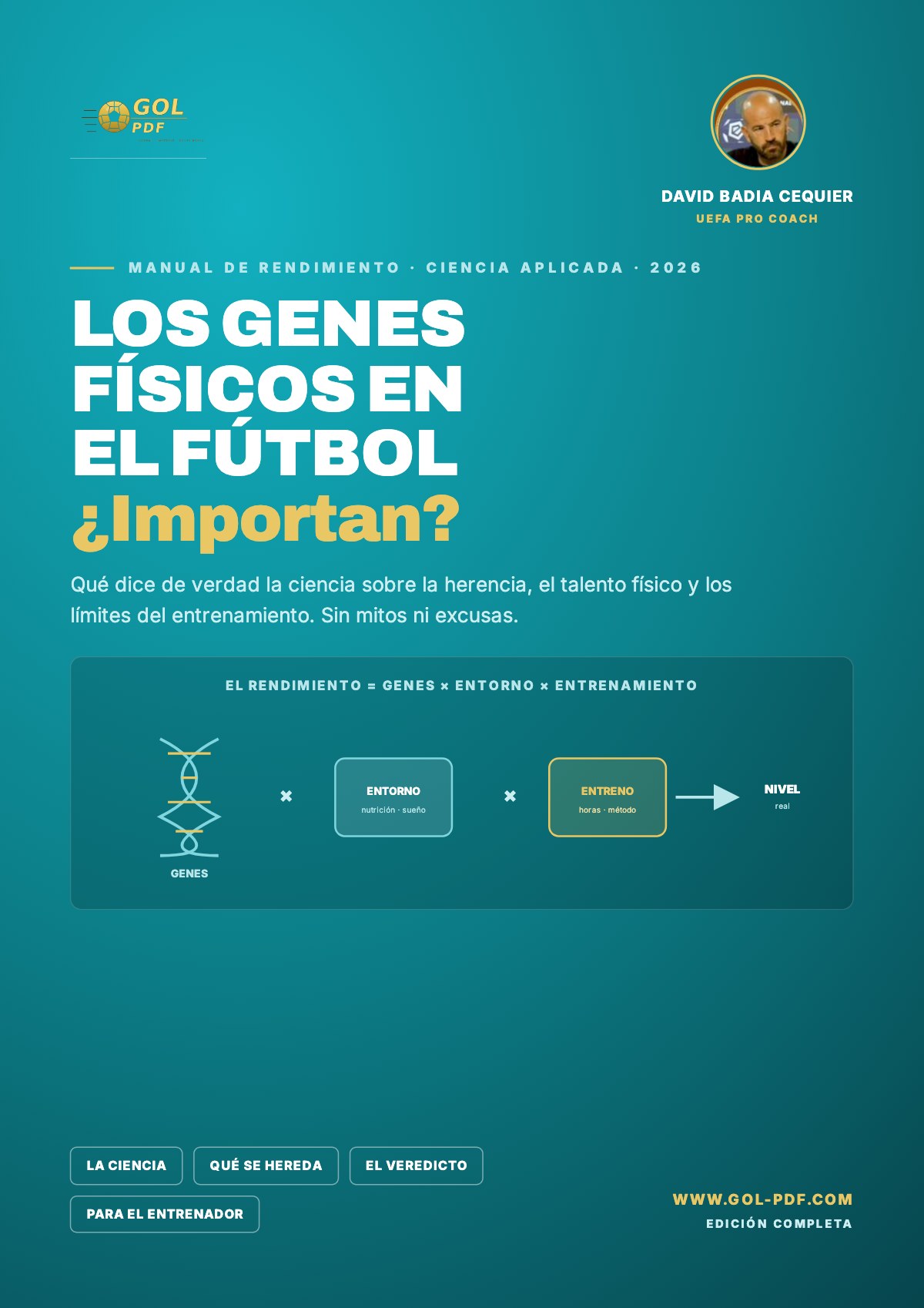 LOS GENES FÍSICOS EN EL FÚTBOL. ¿Importan?