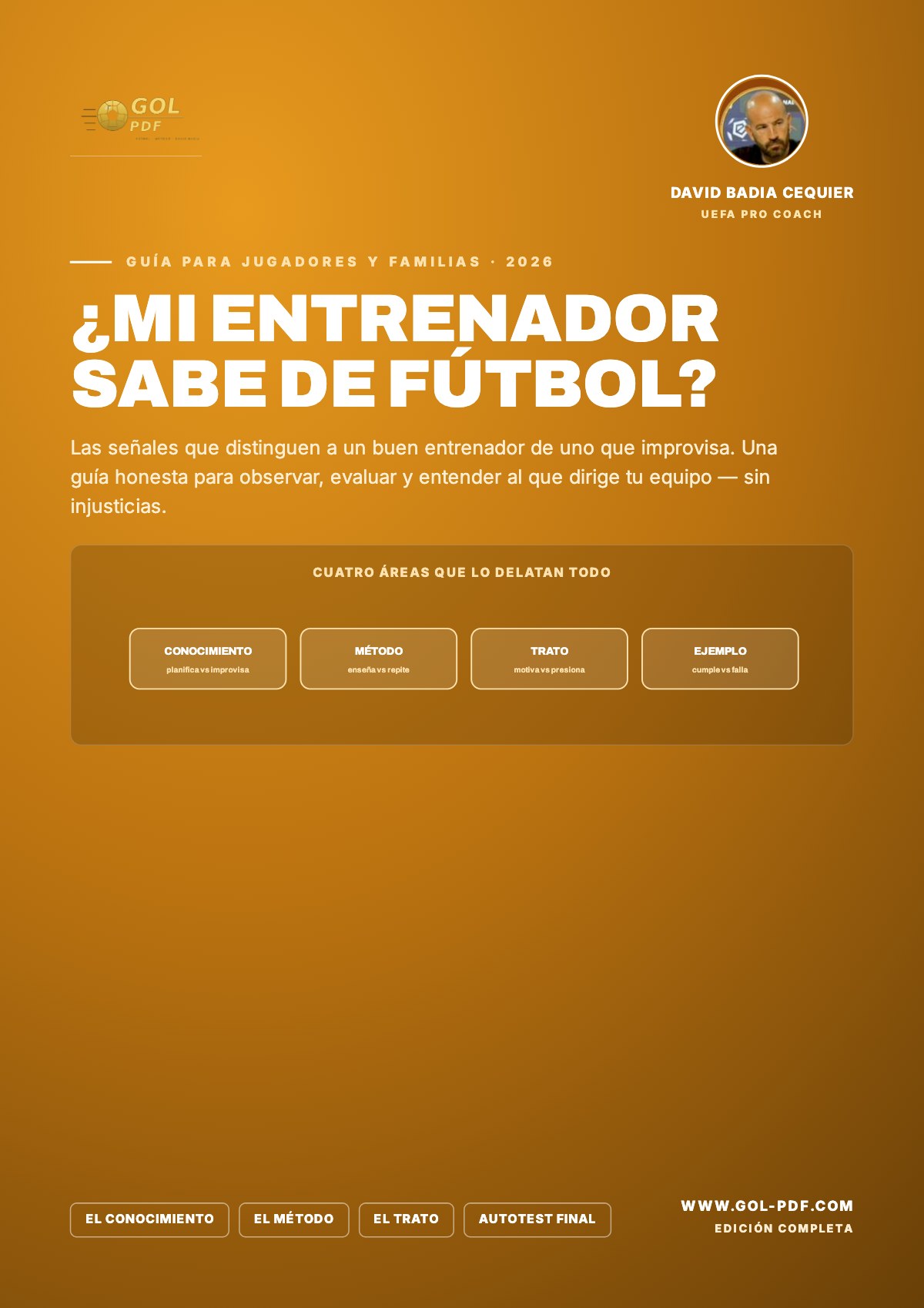¿Mi Entrenador SABE de Fútbol?