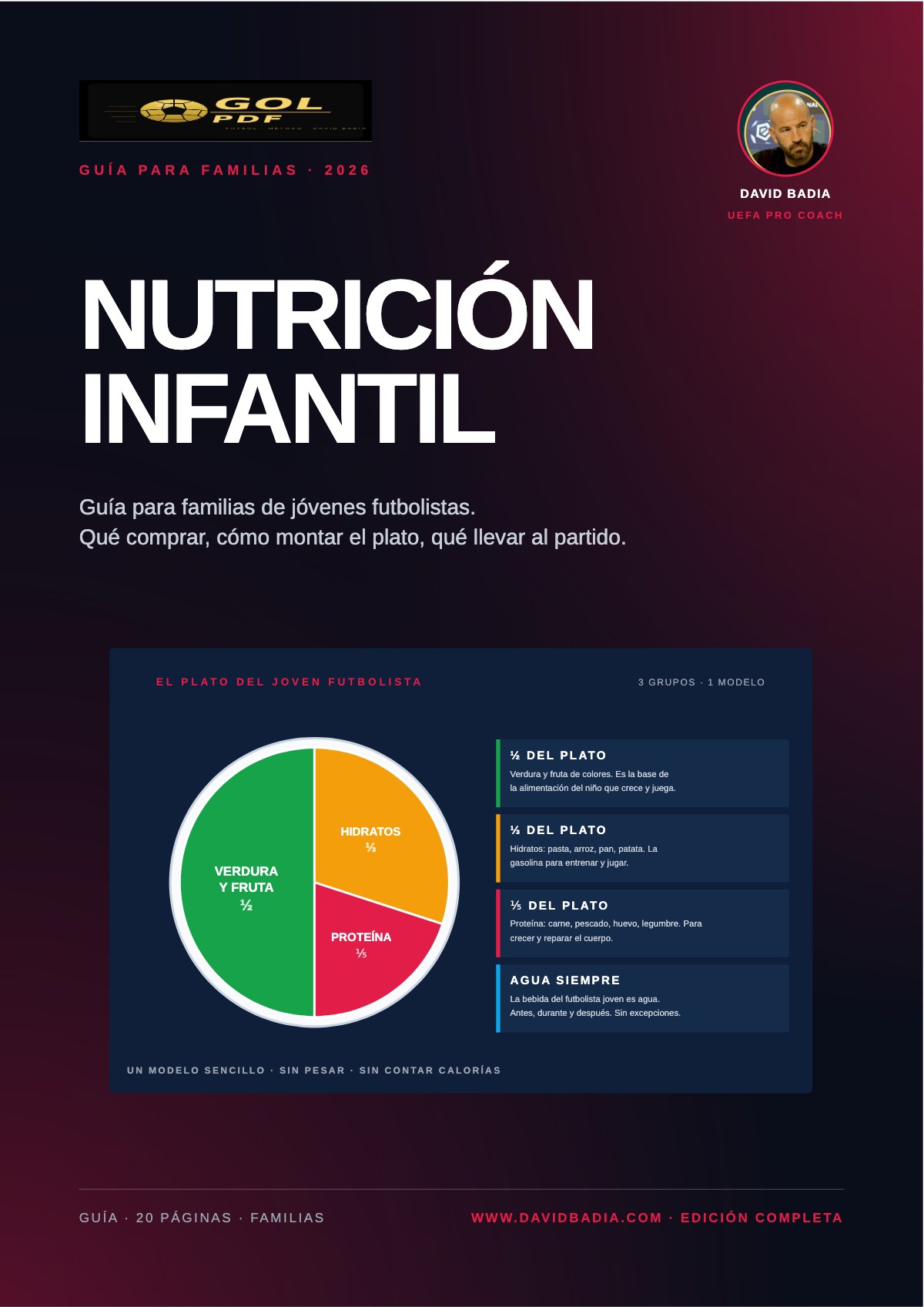 Nutrición infantil deportiva