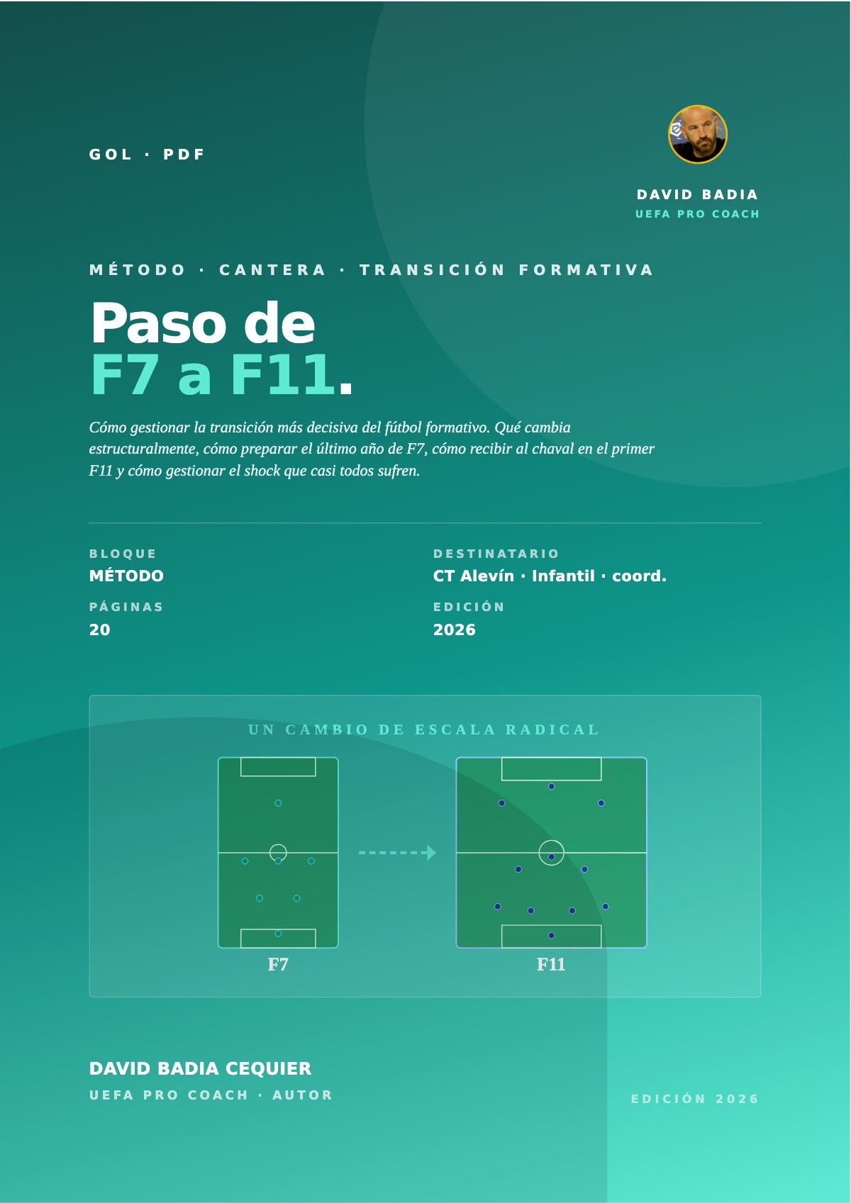 Paso de Fútbol 7 a Fútbol 11