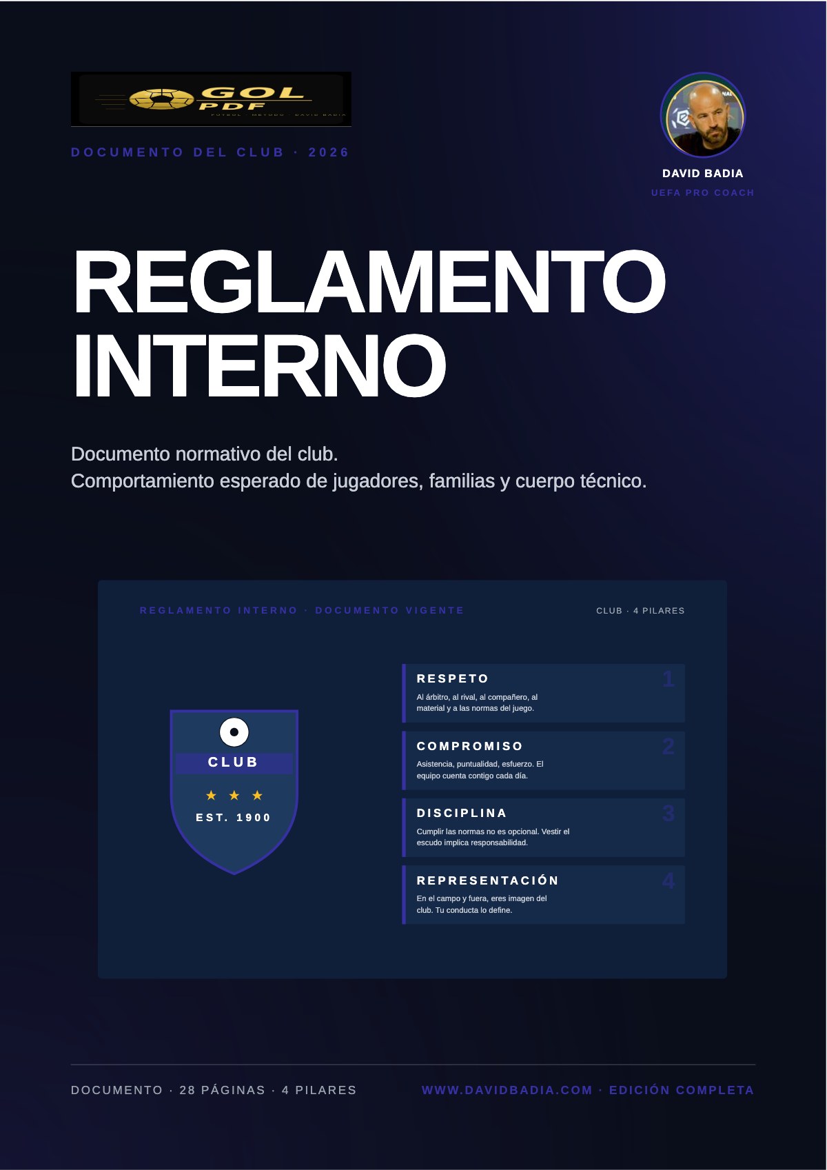 Reglamento interno del club