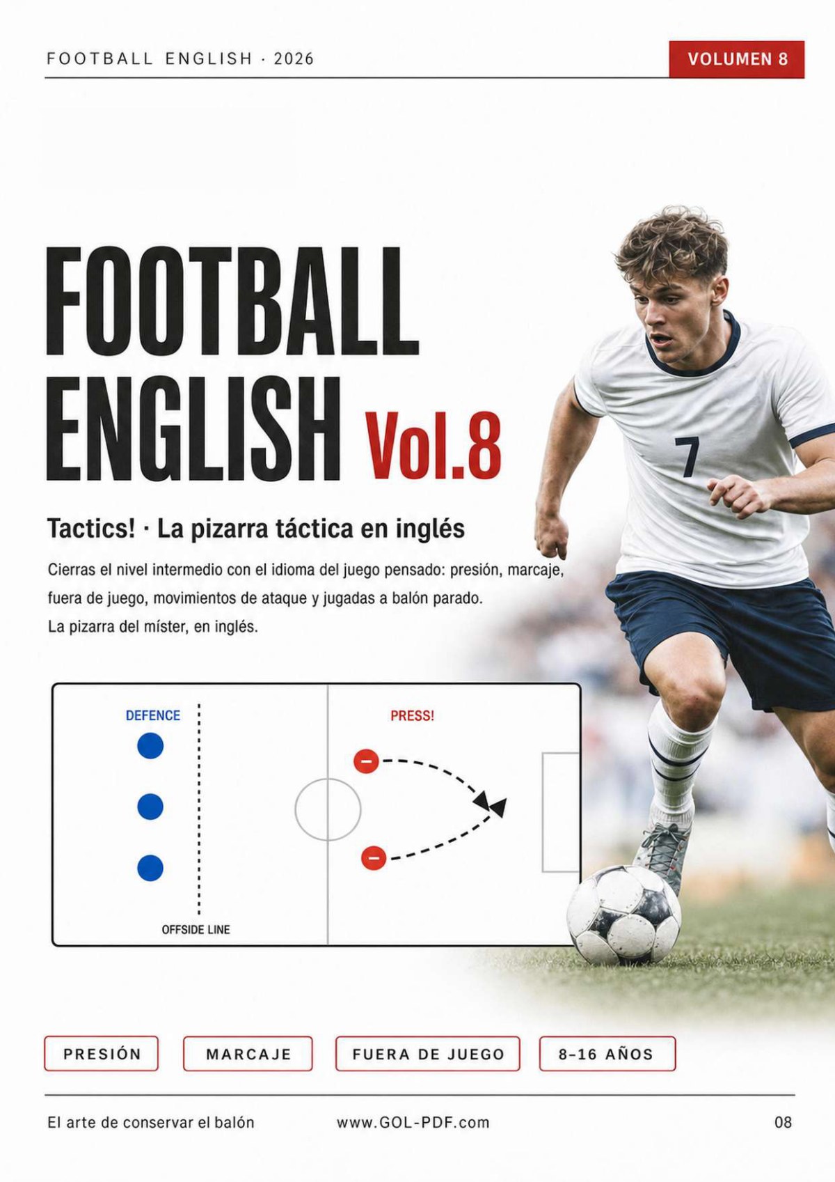 Tactics!. Football English Vol.8