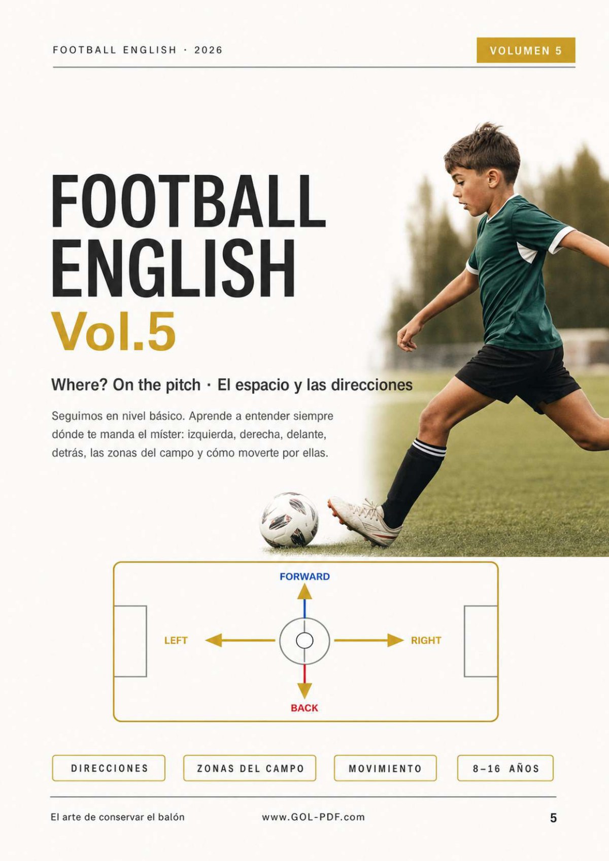 Where? On the Pitch. Football English Vol.5